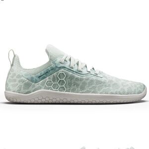New! Vivo Barefoot Primus Lite Knit Frosted Mint Leopard Sneakers